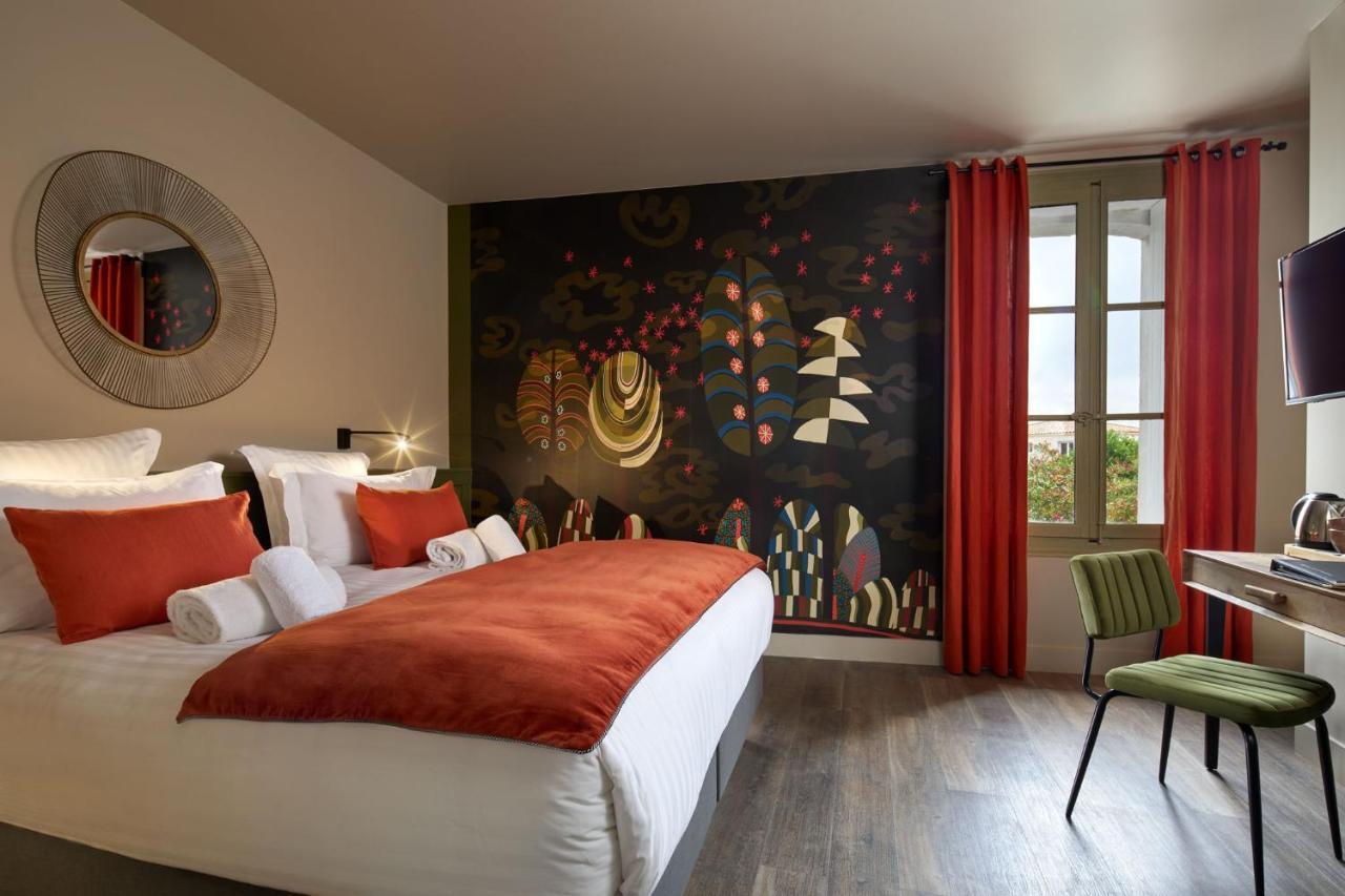 Hotel Saint-Alban Nezignan-l'Eveque Bagian luar foto