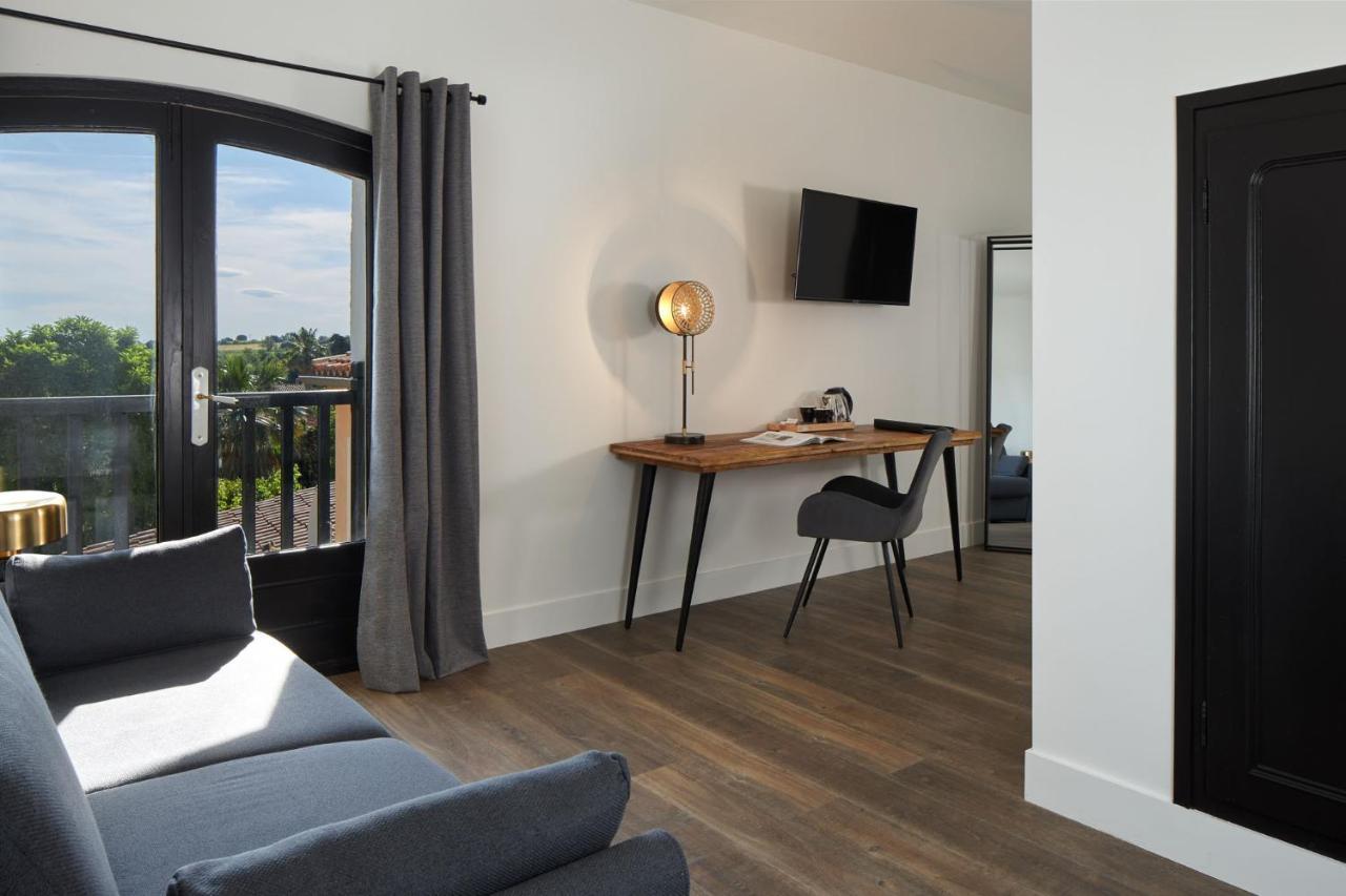 Hotel Saint-Alban Nezignan-l'Eveque Bagian luar foto